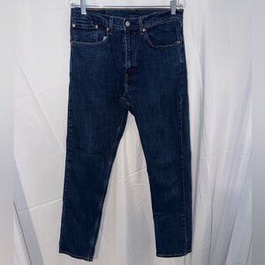 Levi's Dark Blue Straight Jeans